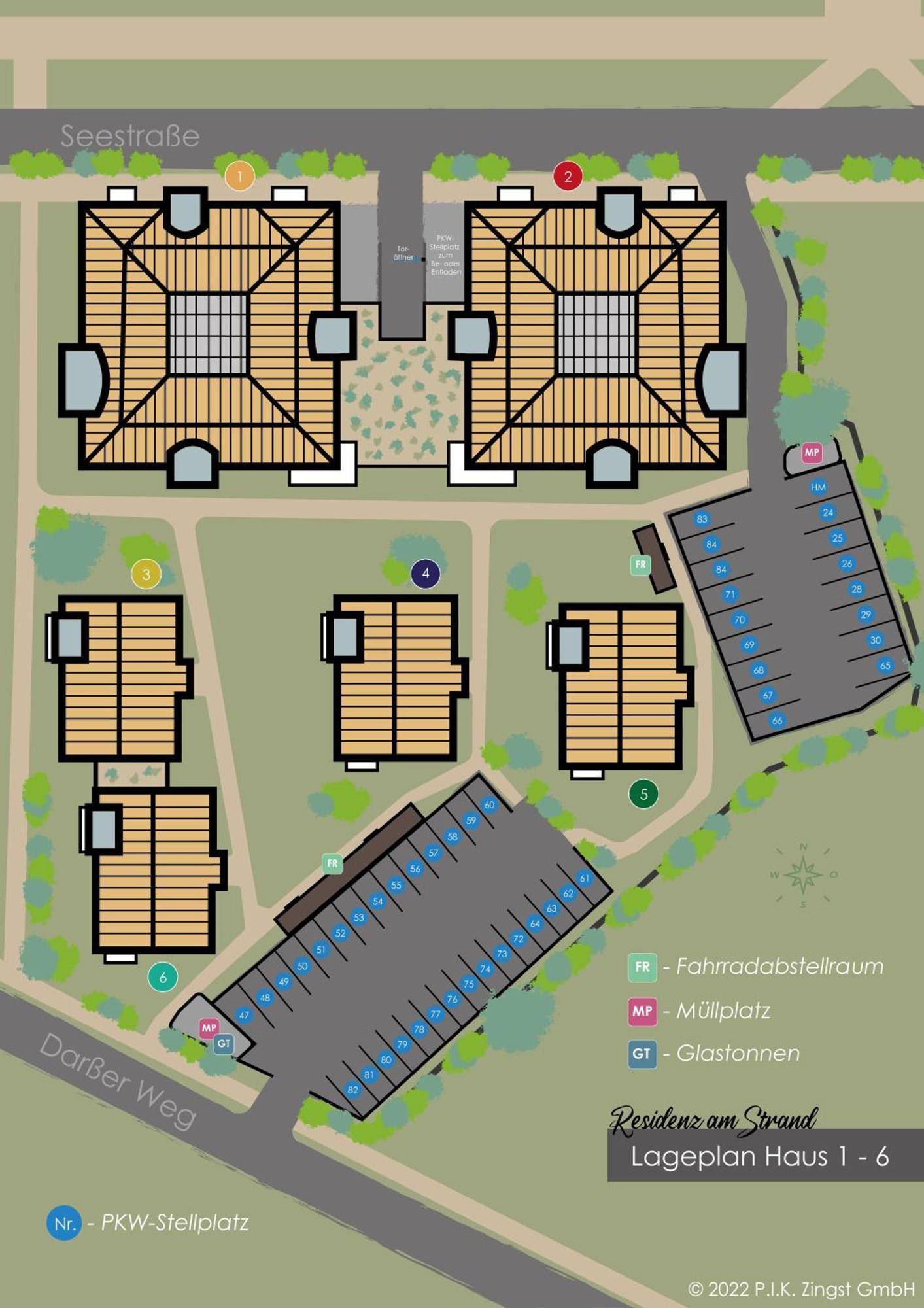 Residenz am Strand Wohnung 4-59 Ostseeheilbad Ostseeheilbad Zingst Exterior foto